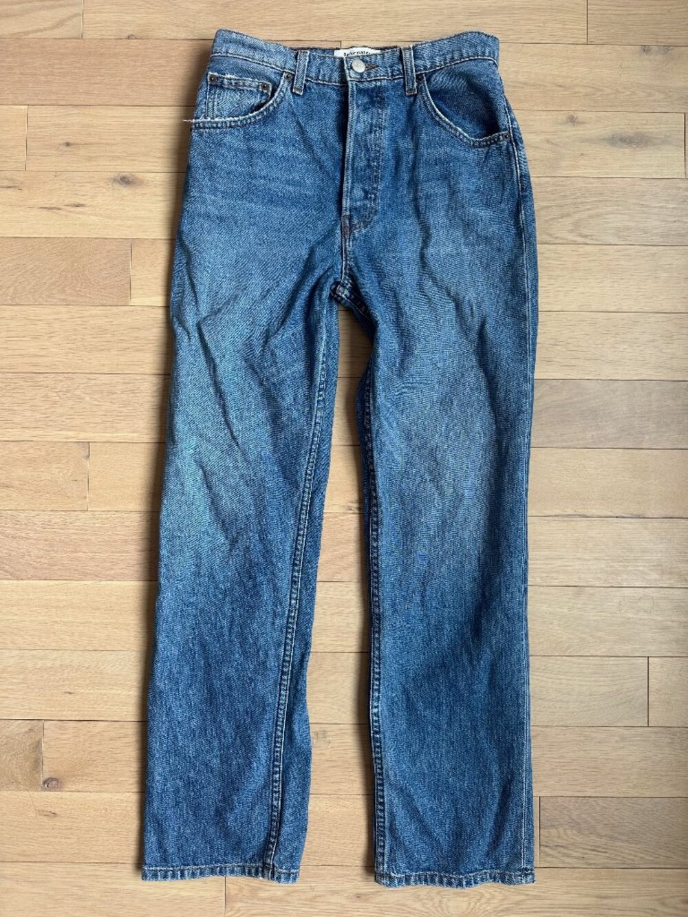 Reformation Jeans High Rise Straight Leg Jeans Size 26